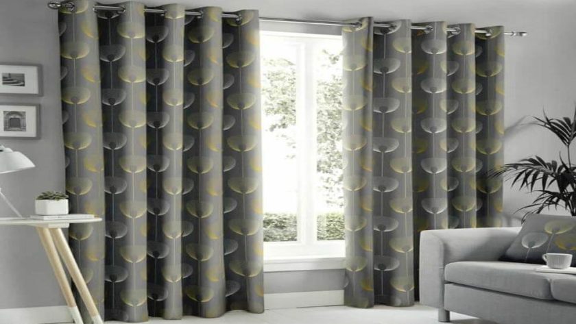 A great way to add decorative flair is with eyelet curtains
