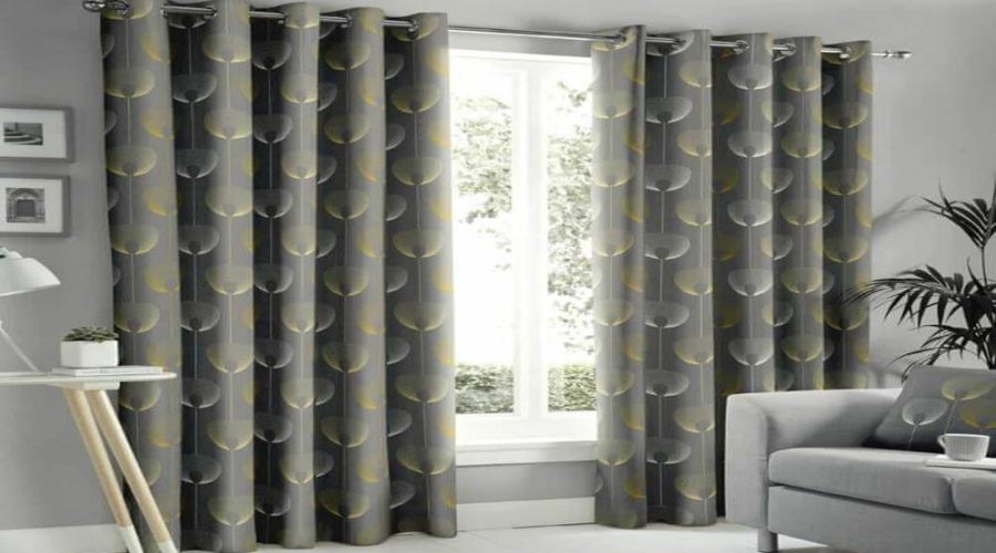 A great way to add decorative flair is with eyelet curtains